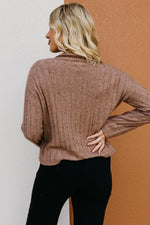 The Memphis Mock Neck Funfetti Sweater