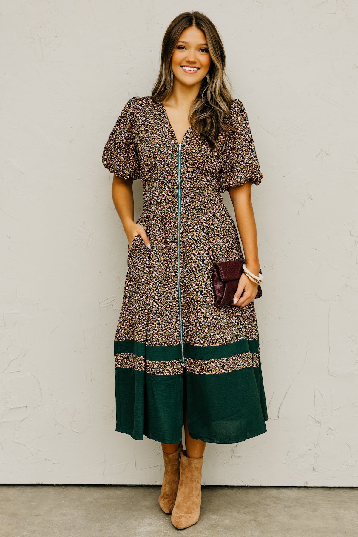 The Elsey Midi Dress