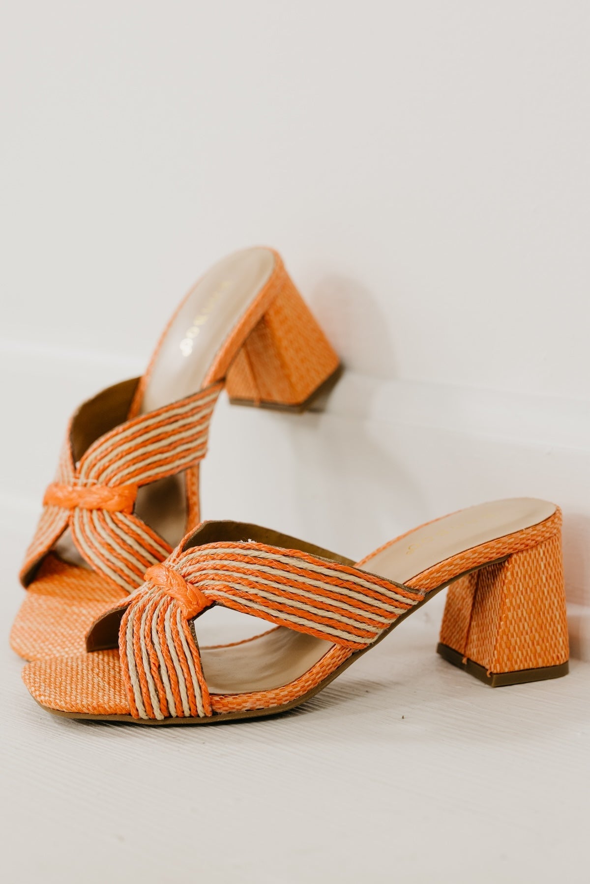 The Vera Woven Block Heel