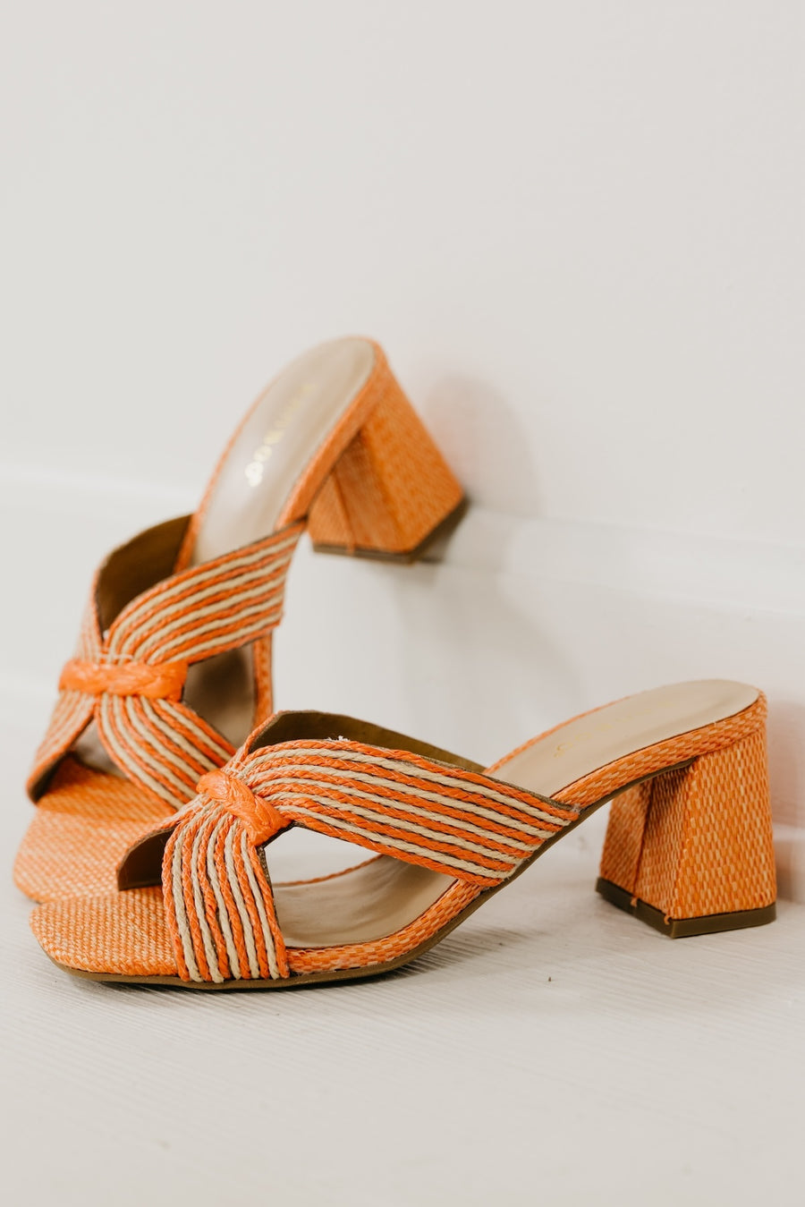 The Vera Woven Block Heel