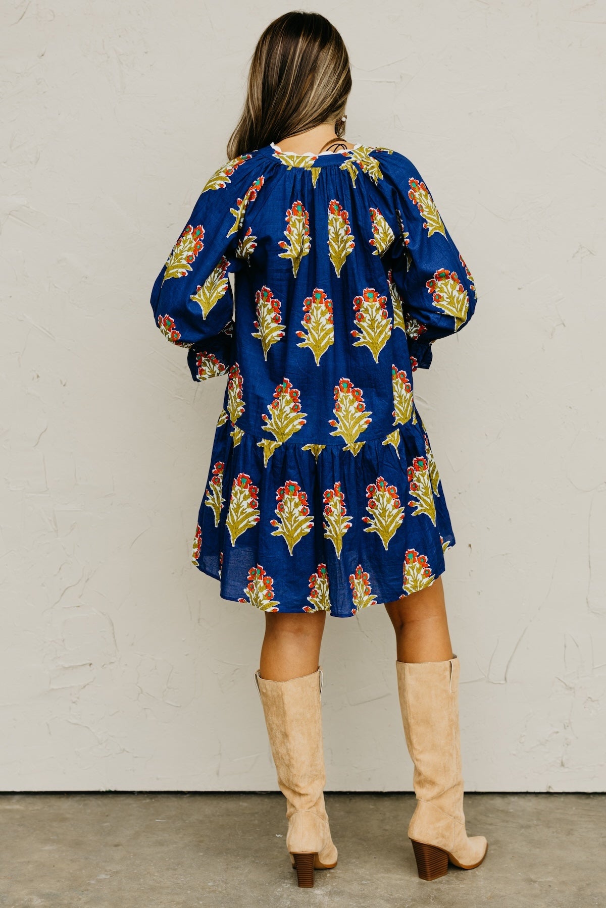 The Webster Floral Woven Mini Dress