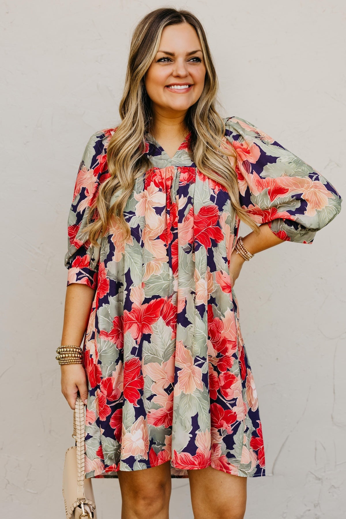 The Gina Floral Mini Dress