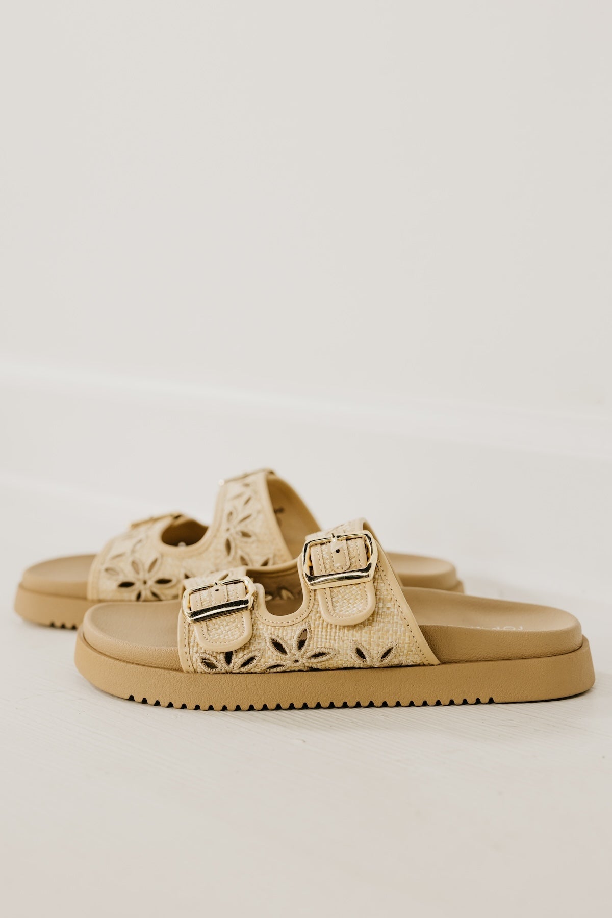 The Alaska Eyelet Slip-On Sandal
