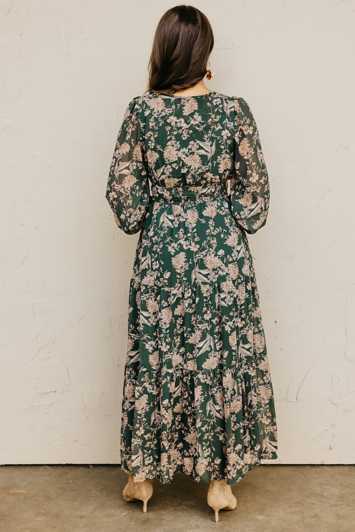The Maren Floral Tiered Maxi Dress