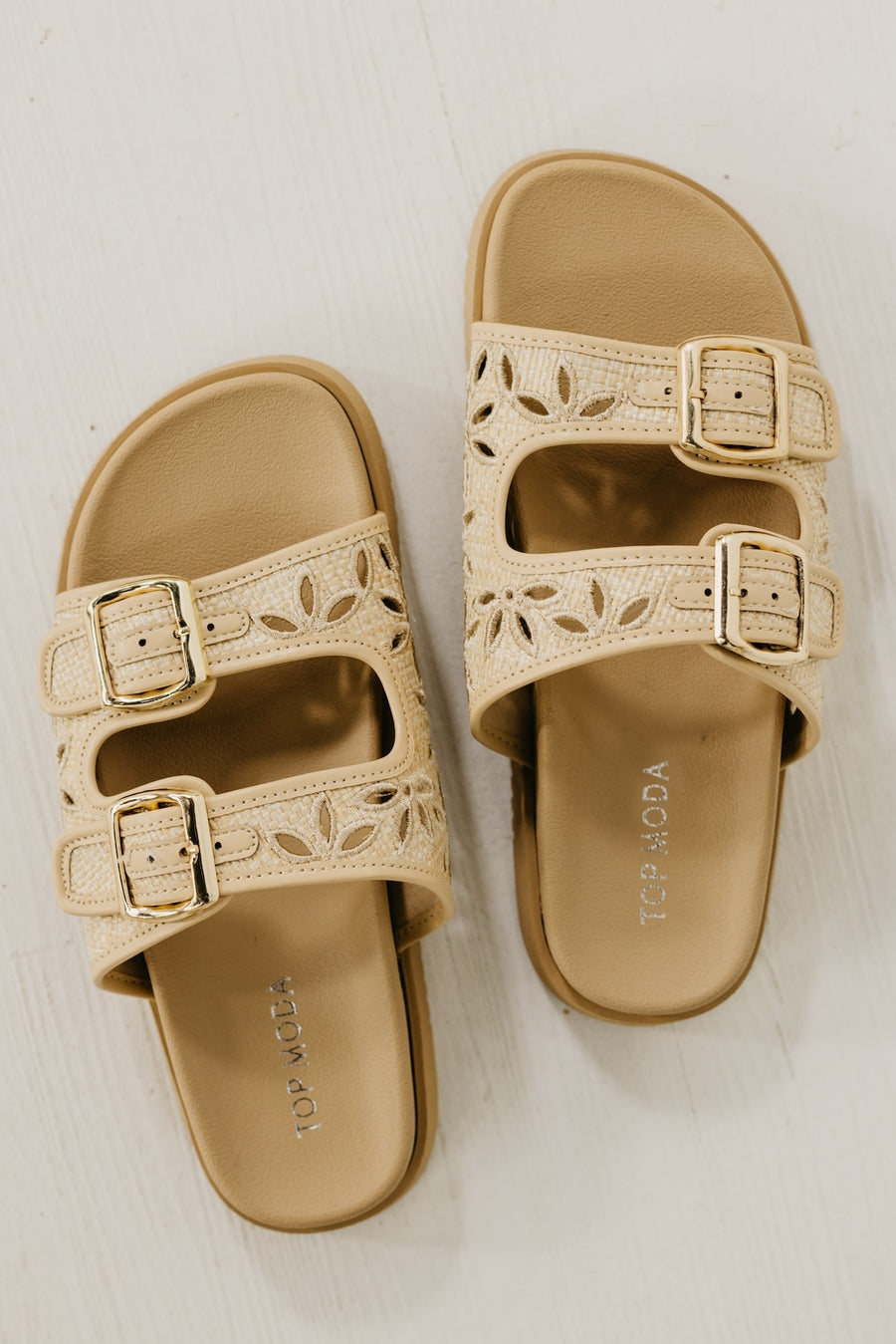 The Alaska Eyelet Slip-On Sandal