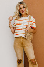 The Brody Striped Fall Tee