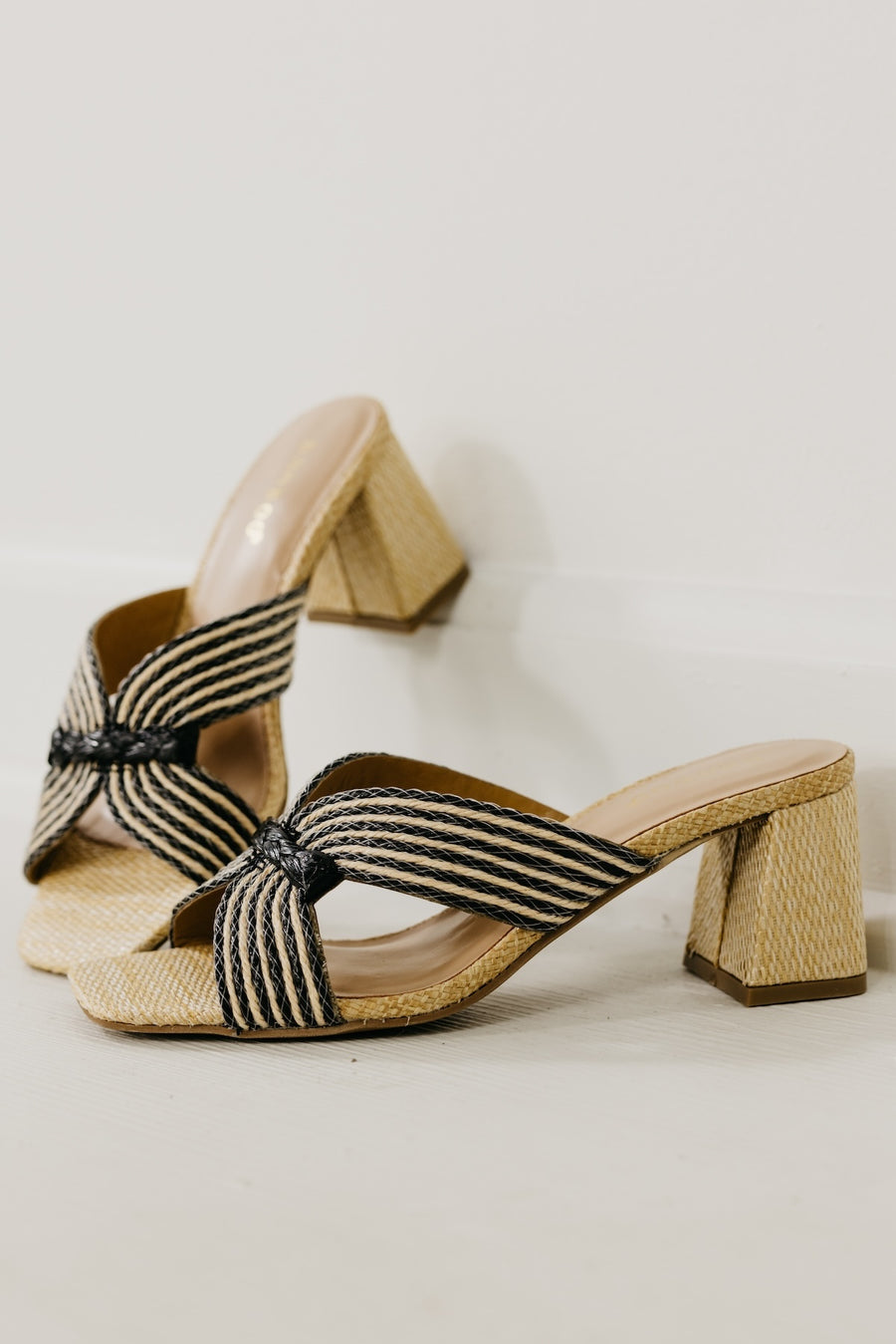 The Vera Woven Block Heel