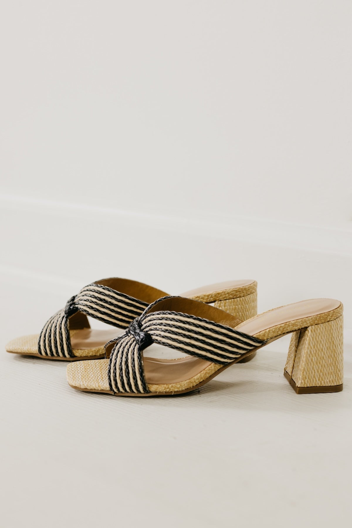 The Vera Woven Block Heel
