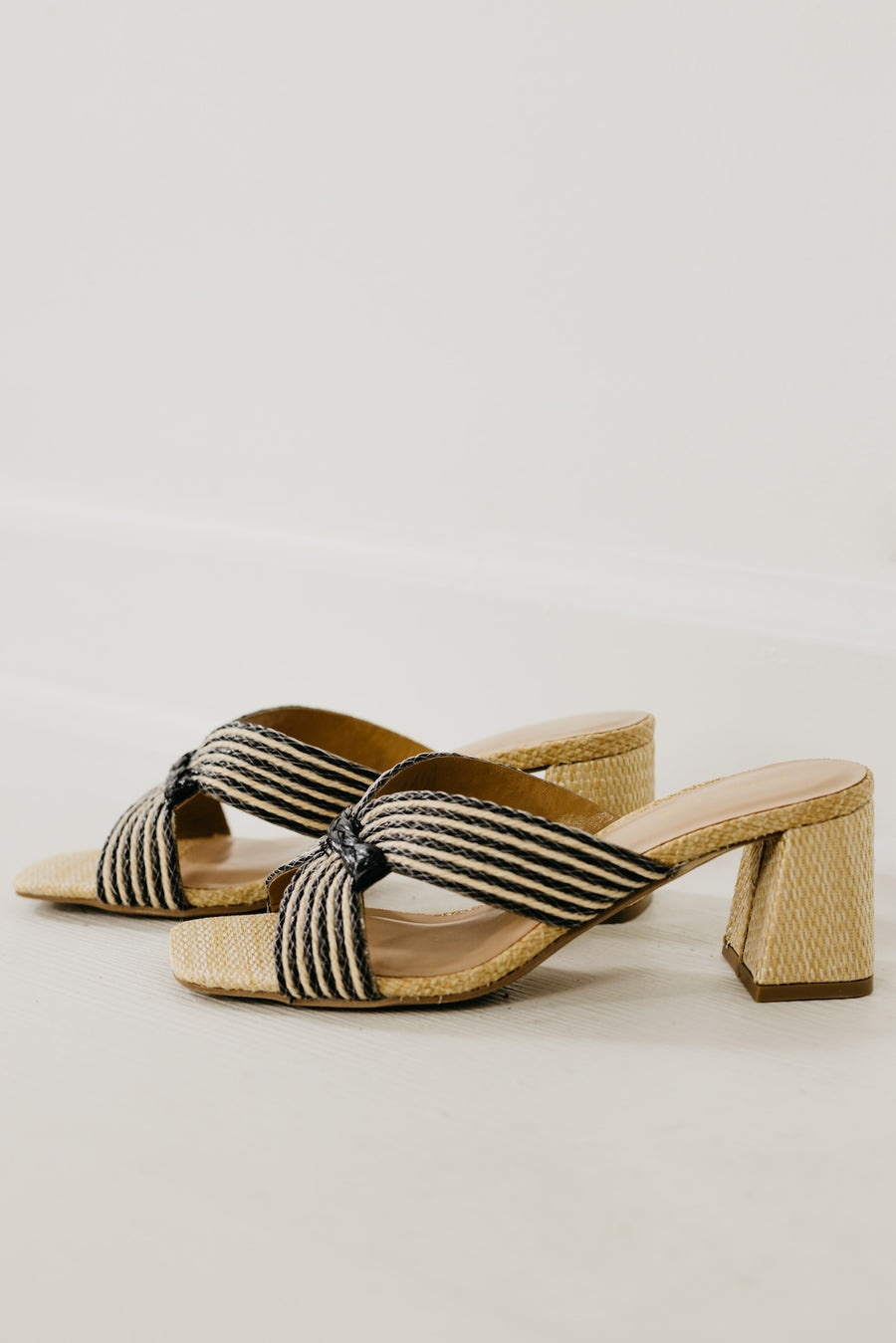 The Vera Woven Block Heel