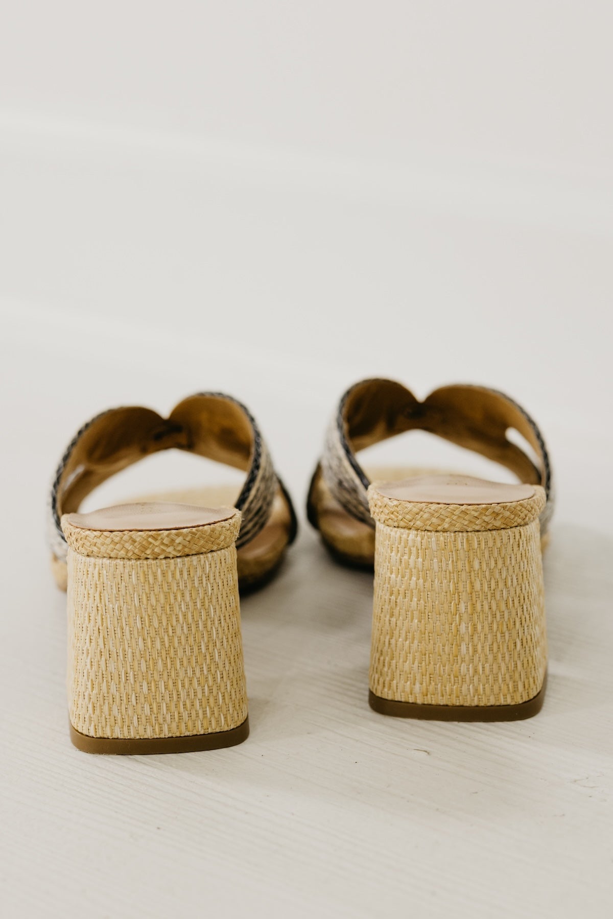 The Vera Woven Block Heel