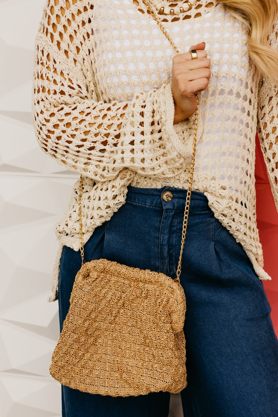 The Lizzie Braided Crossbody Bag