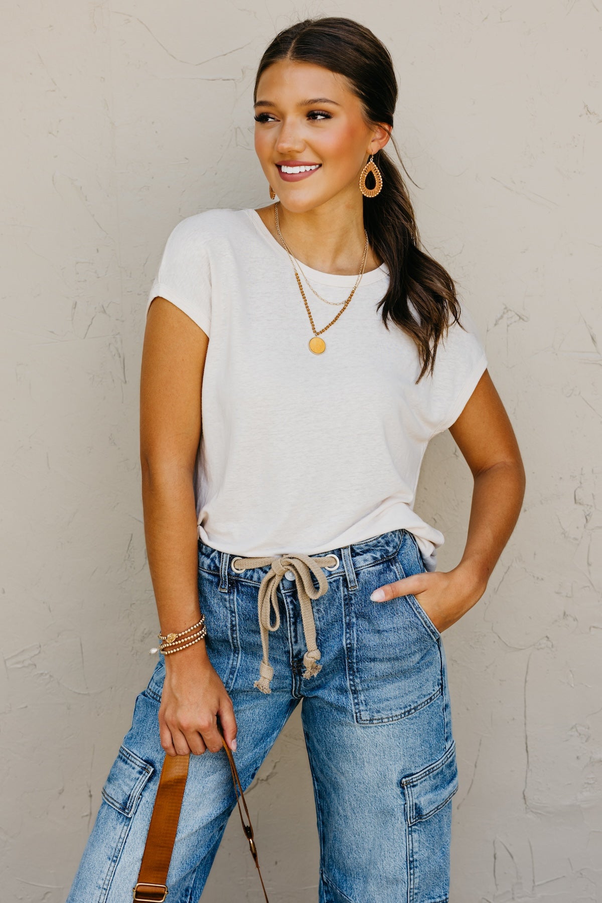 The Briggs Raglan Boxy Cut Tee