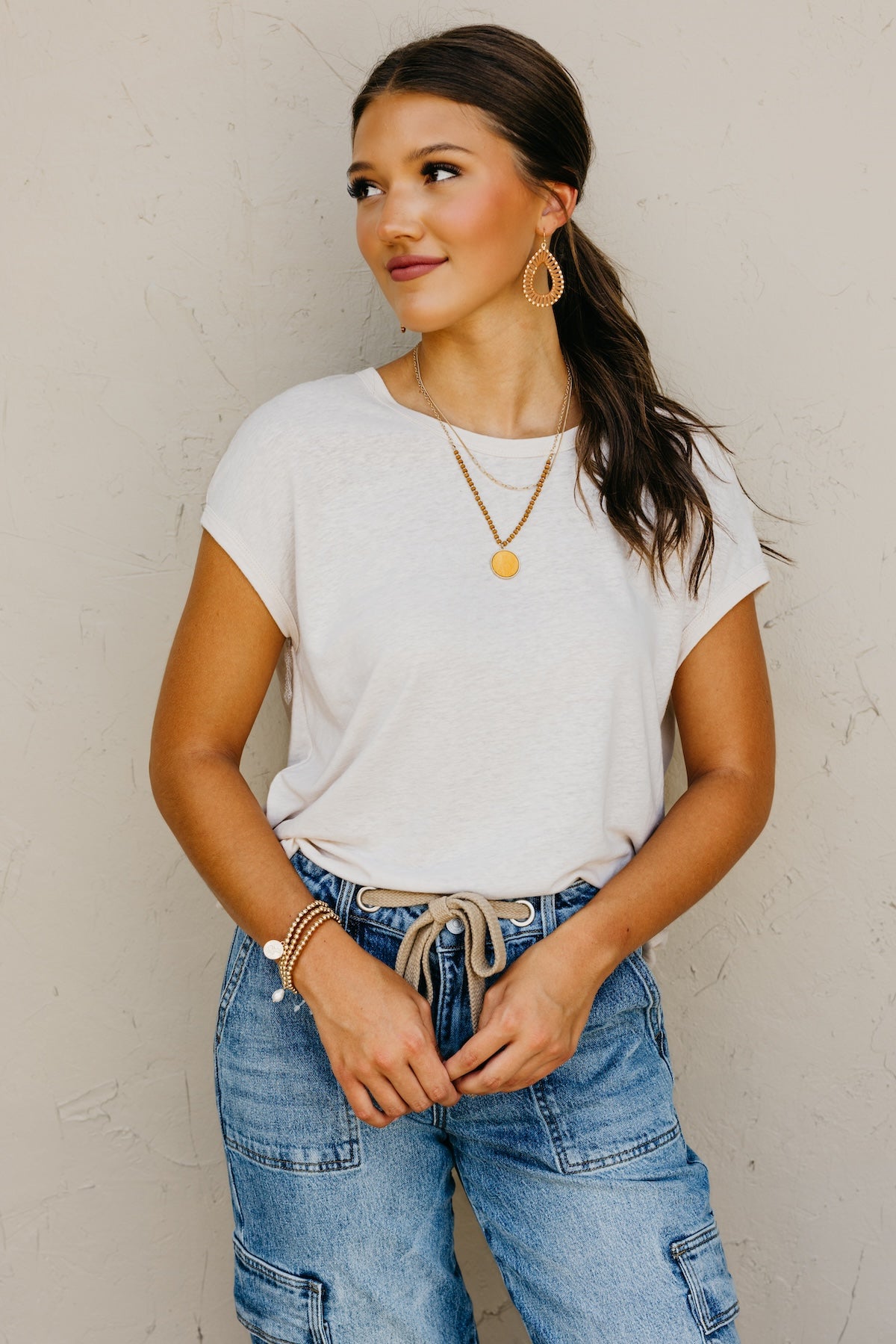 The Briggs Raglan Boxy Cut Tee