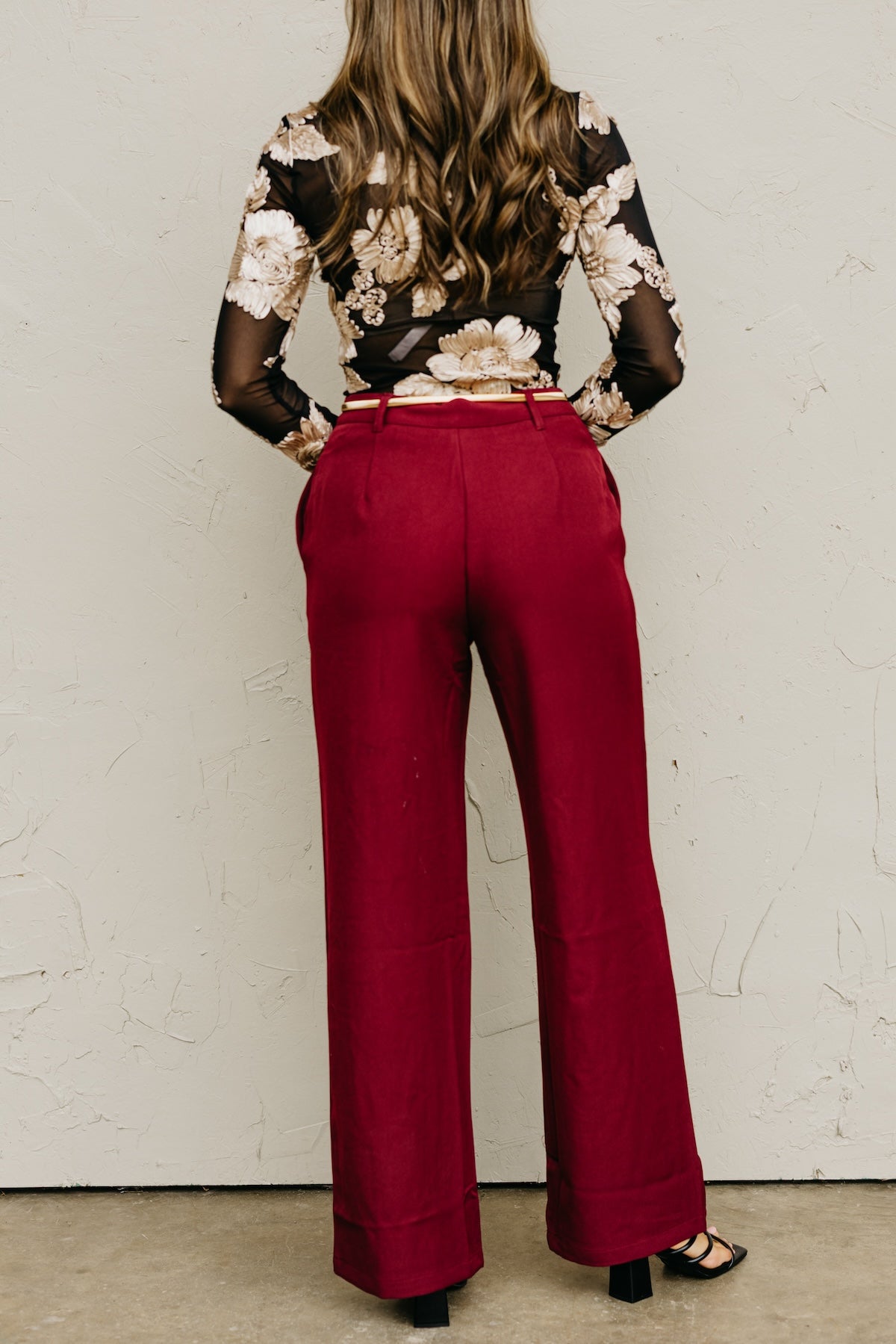 The Eloise Belted Trouser Pant