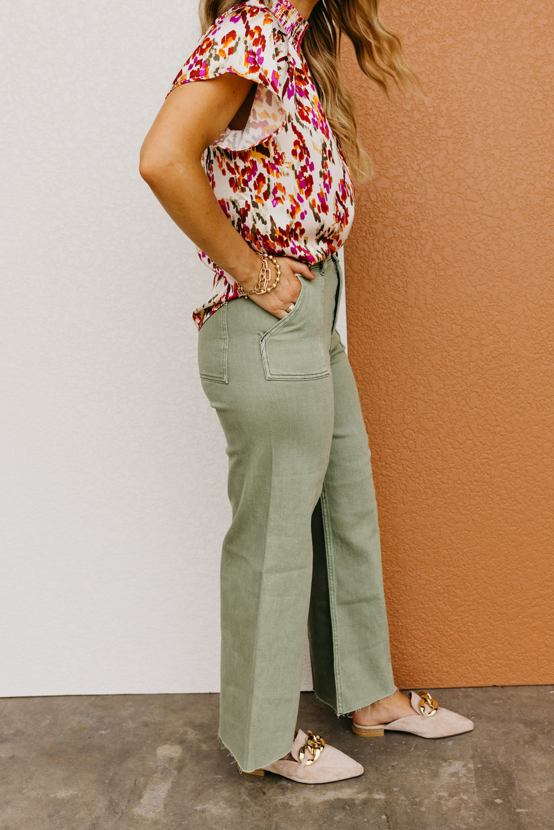 The Kyra Wide Leg Denim