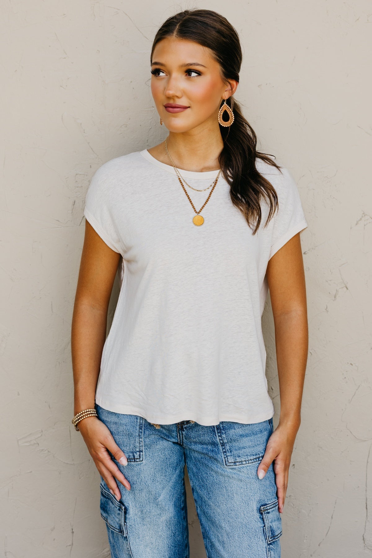 The Briggs Raglan Boxy Cut Tee