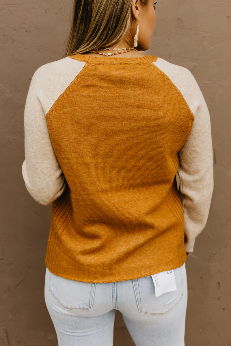 The Javon Raglan Sleeve Sweater