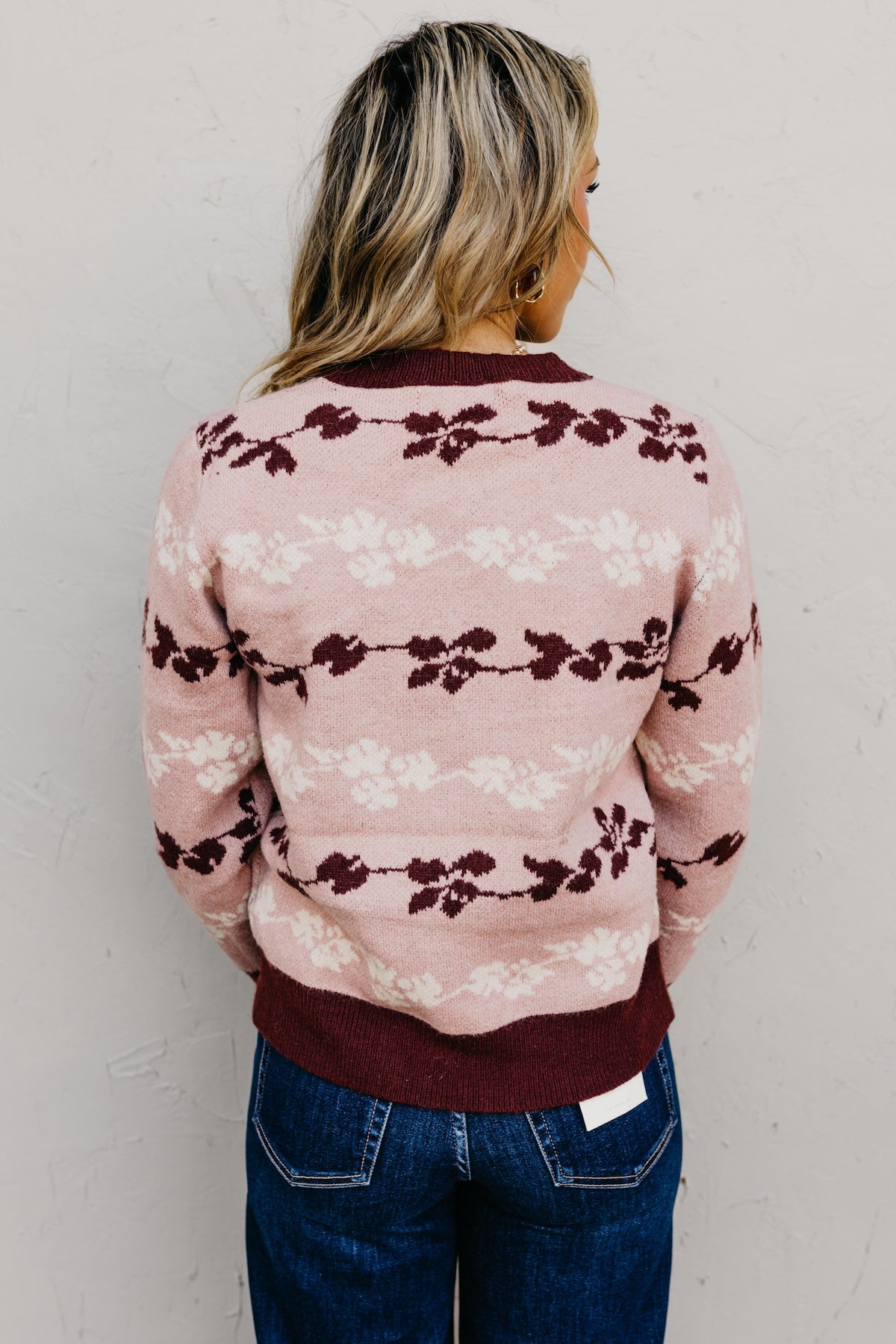 The Merrick Floral Sweater