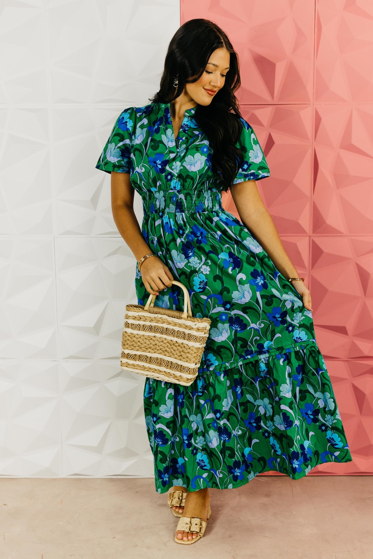 The Manuel Poplin Maxi Dress