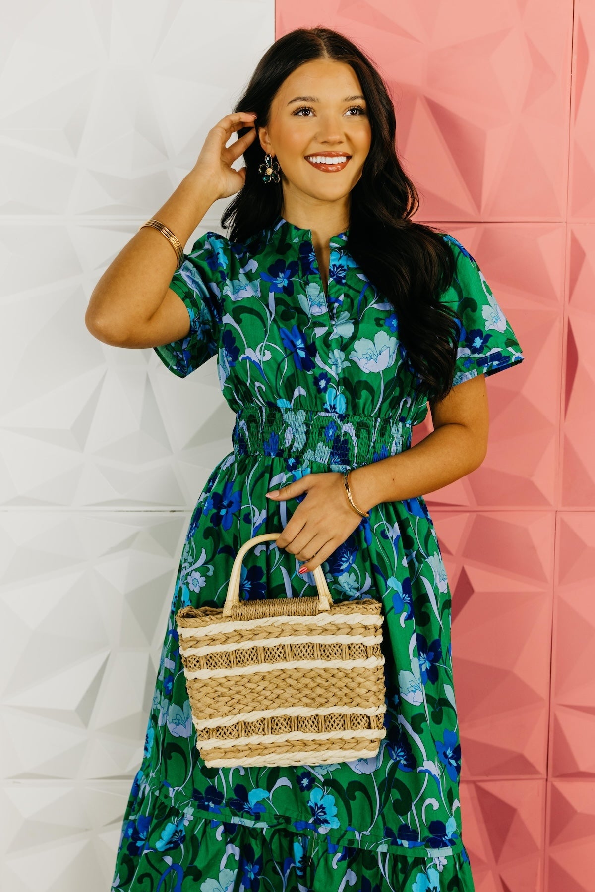 The Manuel Poplin Maxi Dress