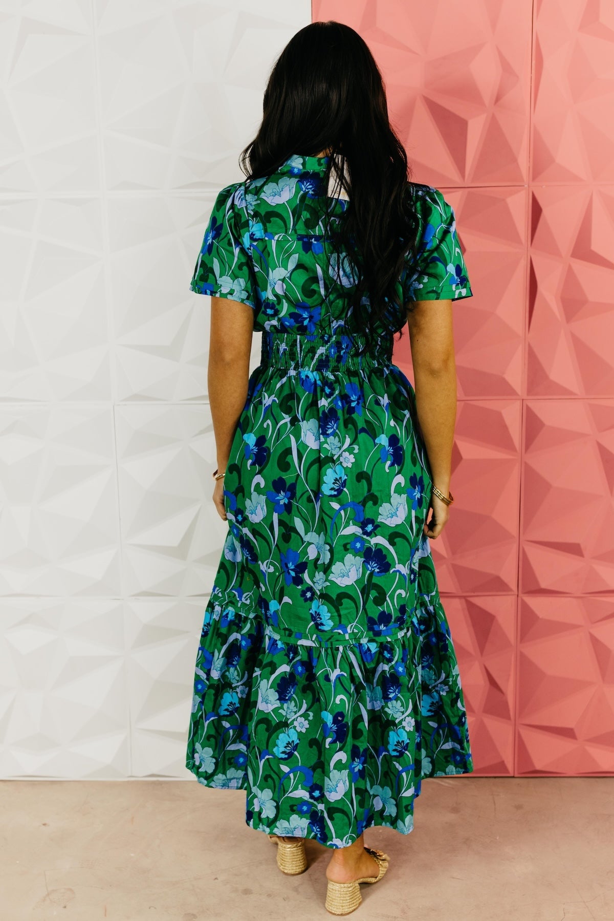 The Manuel Poplin Maxi Dress