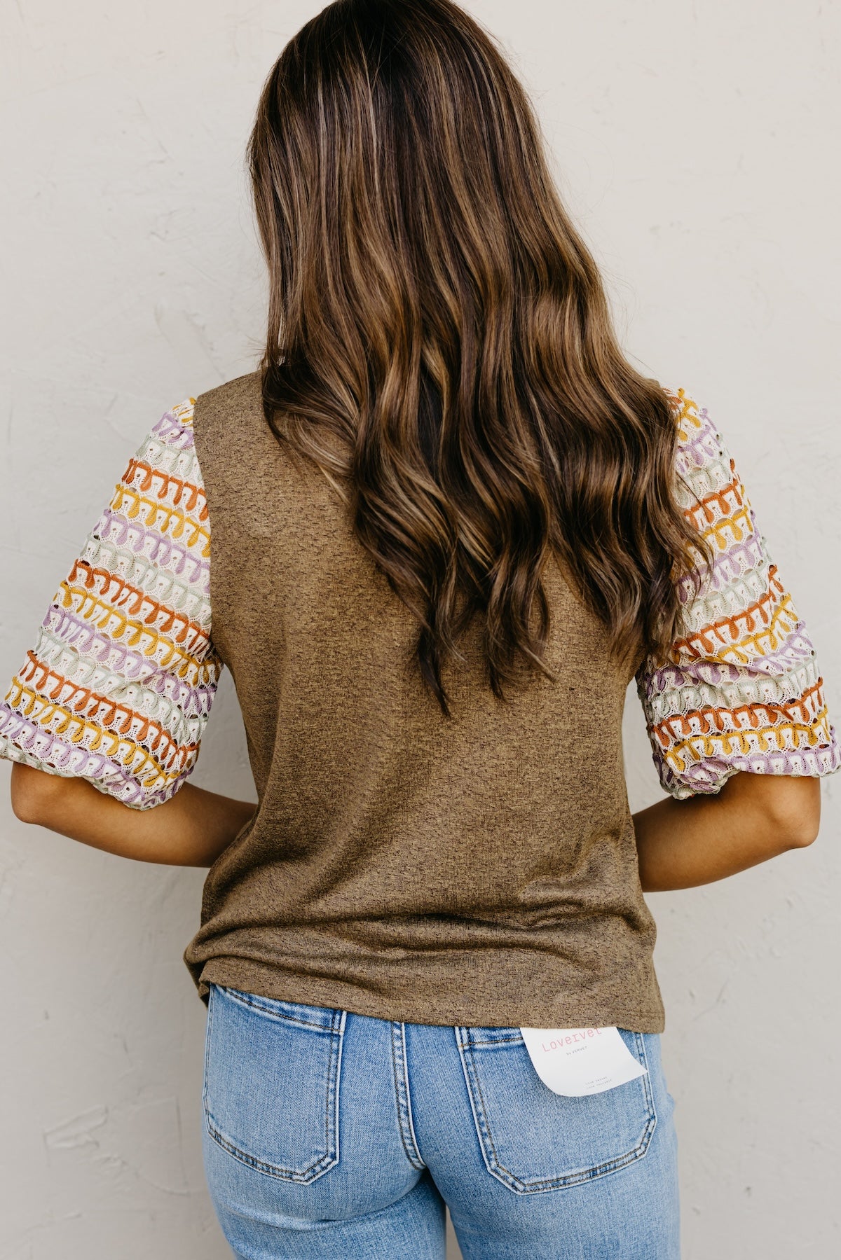 The Brixton Puff Sleeve Knit Top