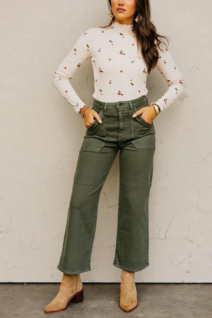 Just Black Denim | The Kamari Cargo Wide Leg Denim