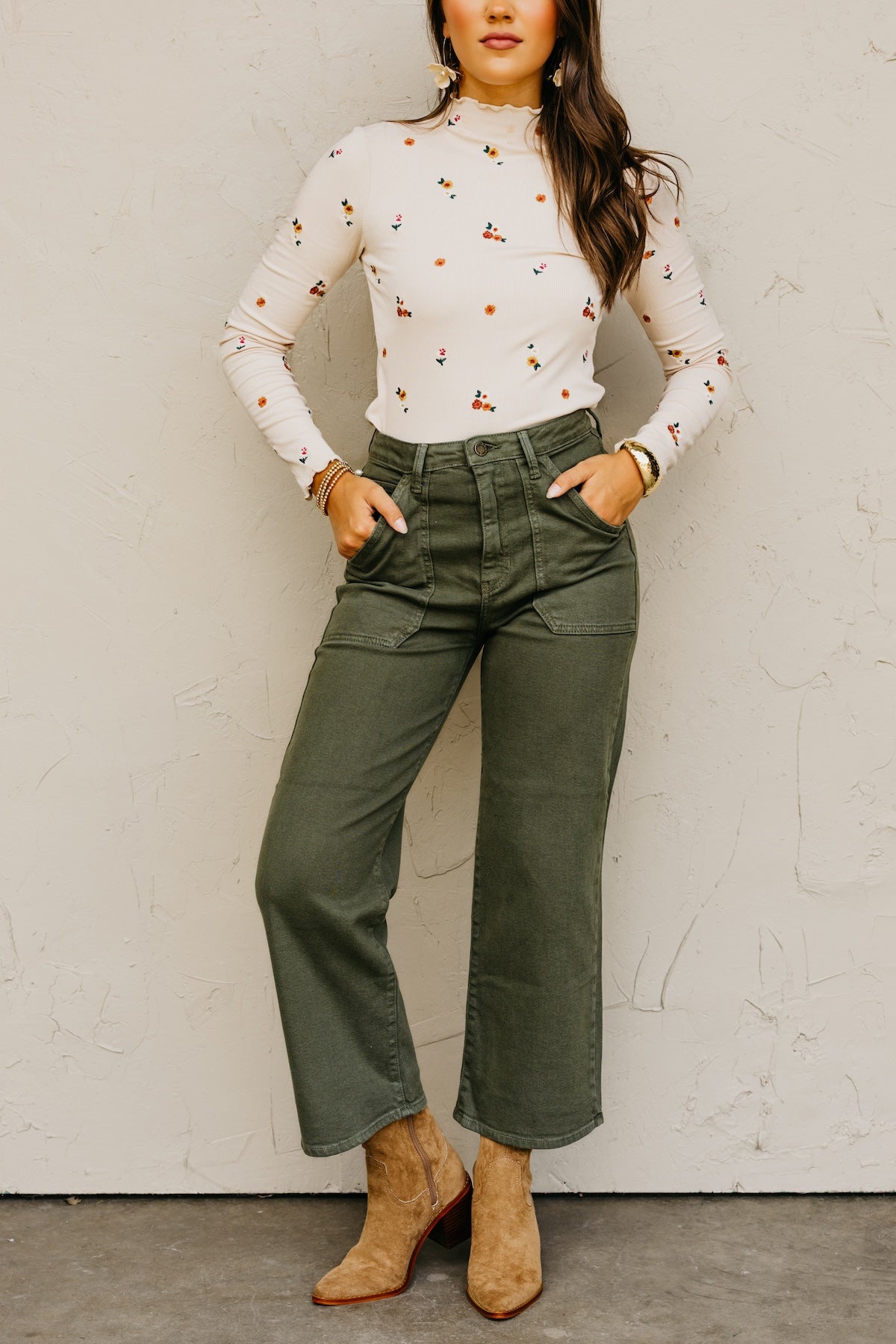 Just Black Denim | The Kamari Cargo Wide Leg Denim