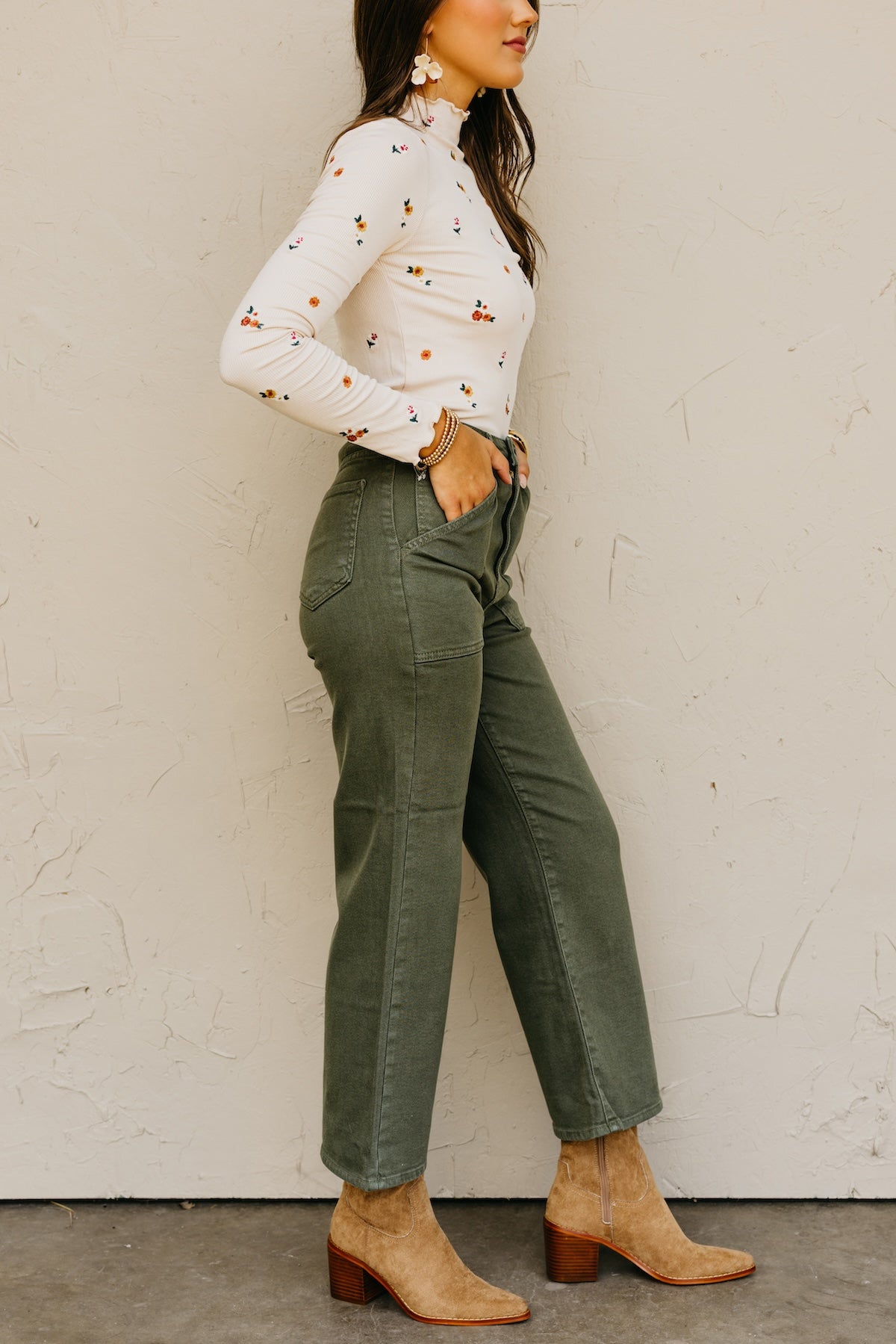 Just Black Denim | The Kamari Cargo Wide Leg Denim
