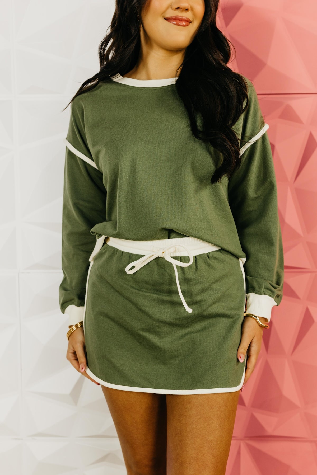 The Brielle Pullover & Skort Set