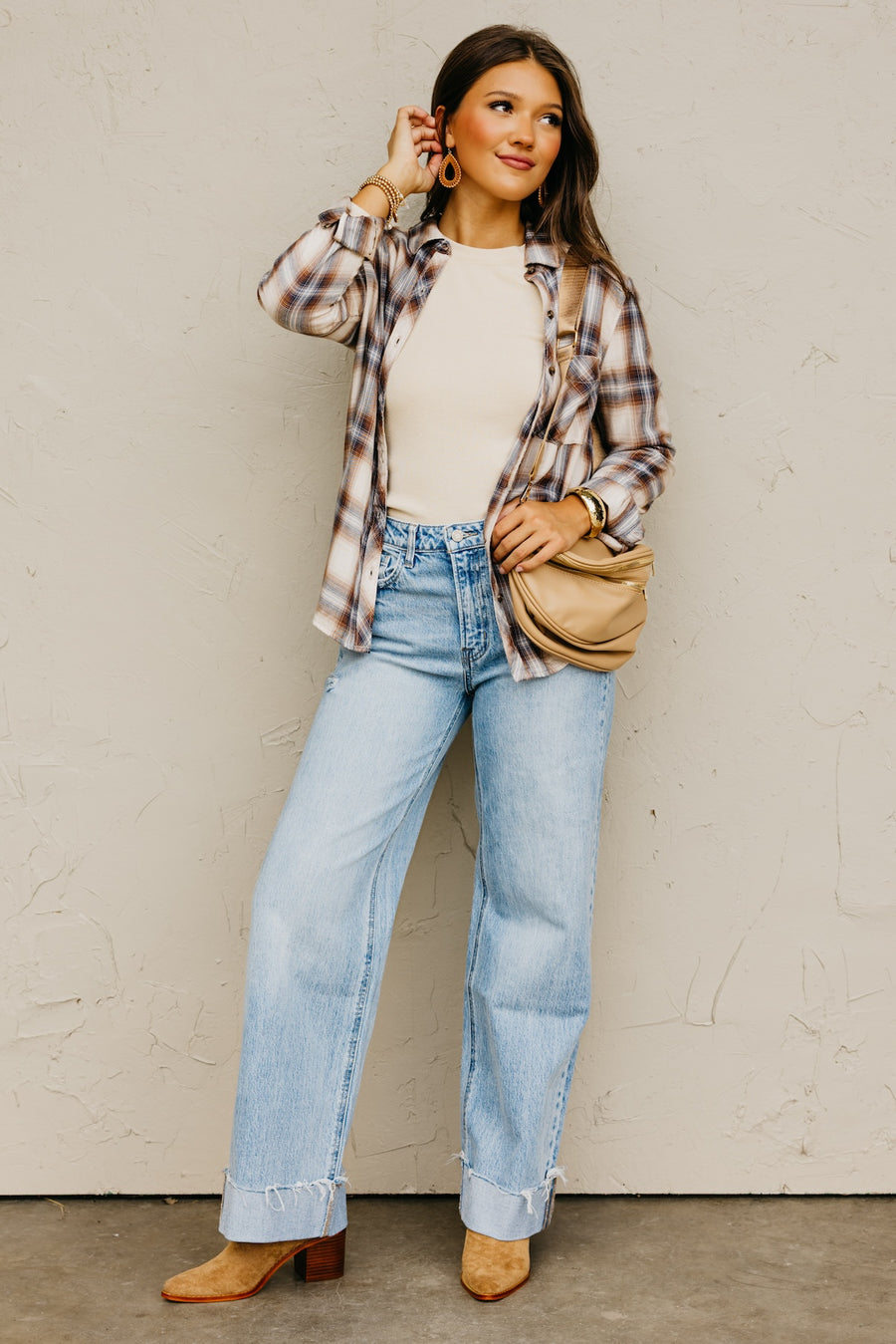 The Laurel Plaid Flannel Shirt