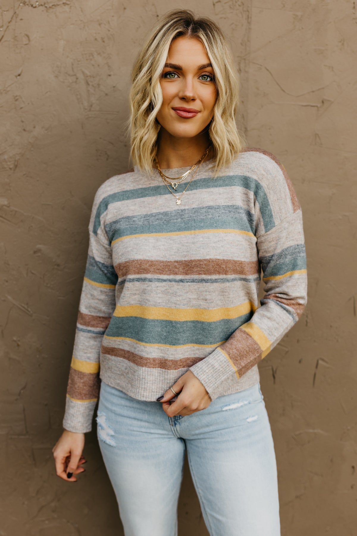 The Parker Striped Sweater  - FINAL SALE