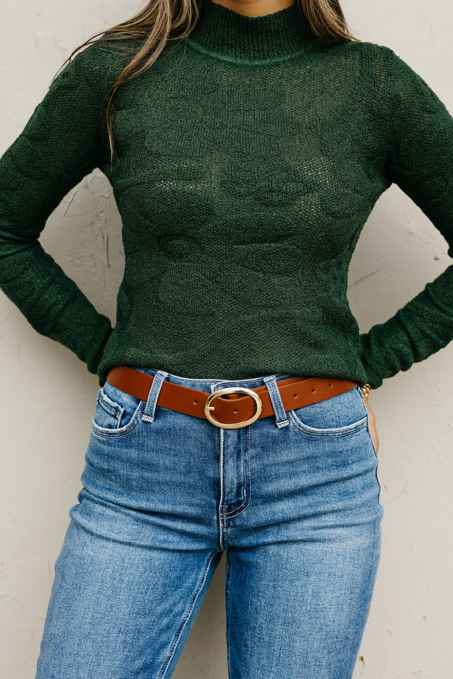 The Sanders Oval Classic Belt