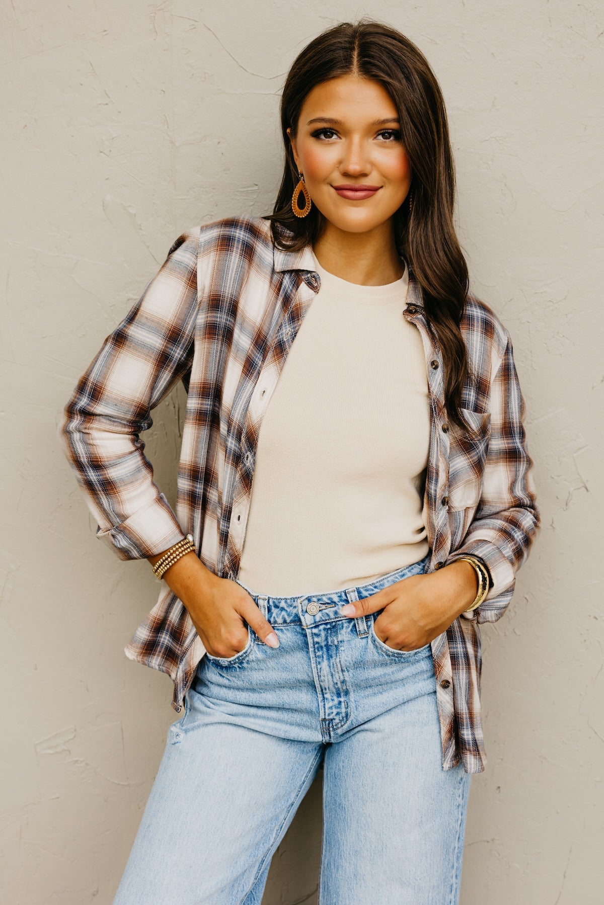 The Laurel Plaid Flannel Shirt
