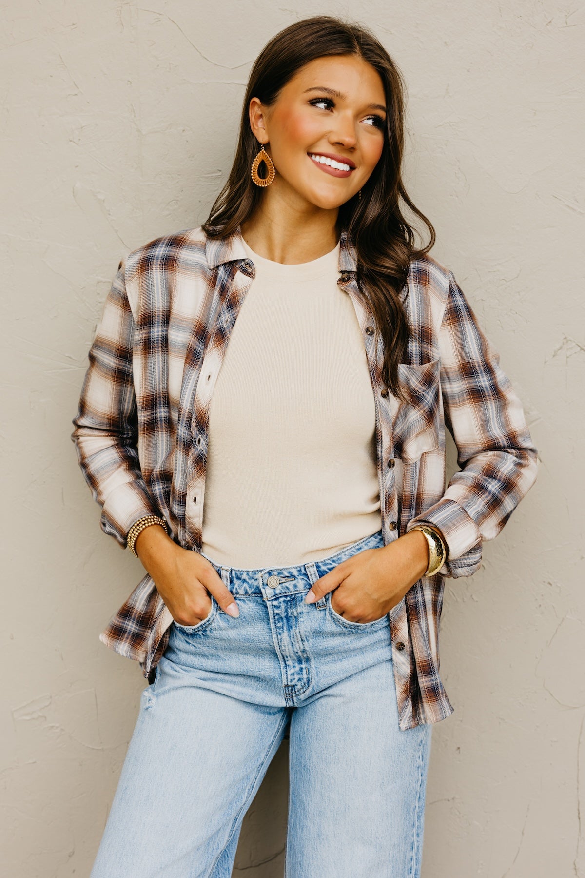 The Laurel Plaid Flannel Shirt