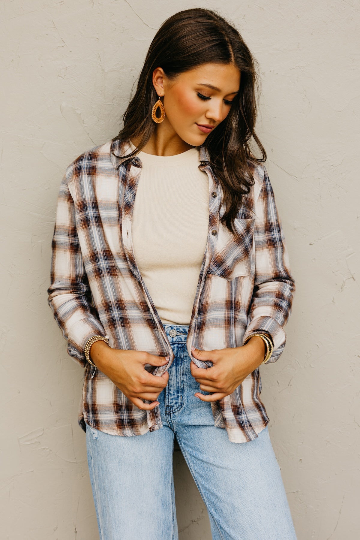 The Laurel Plaid Flannel Shirt