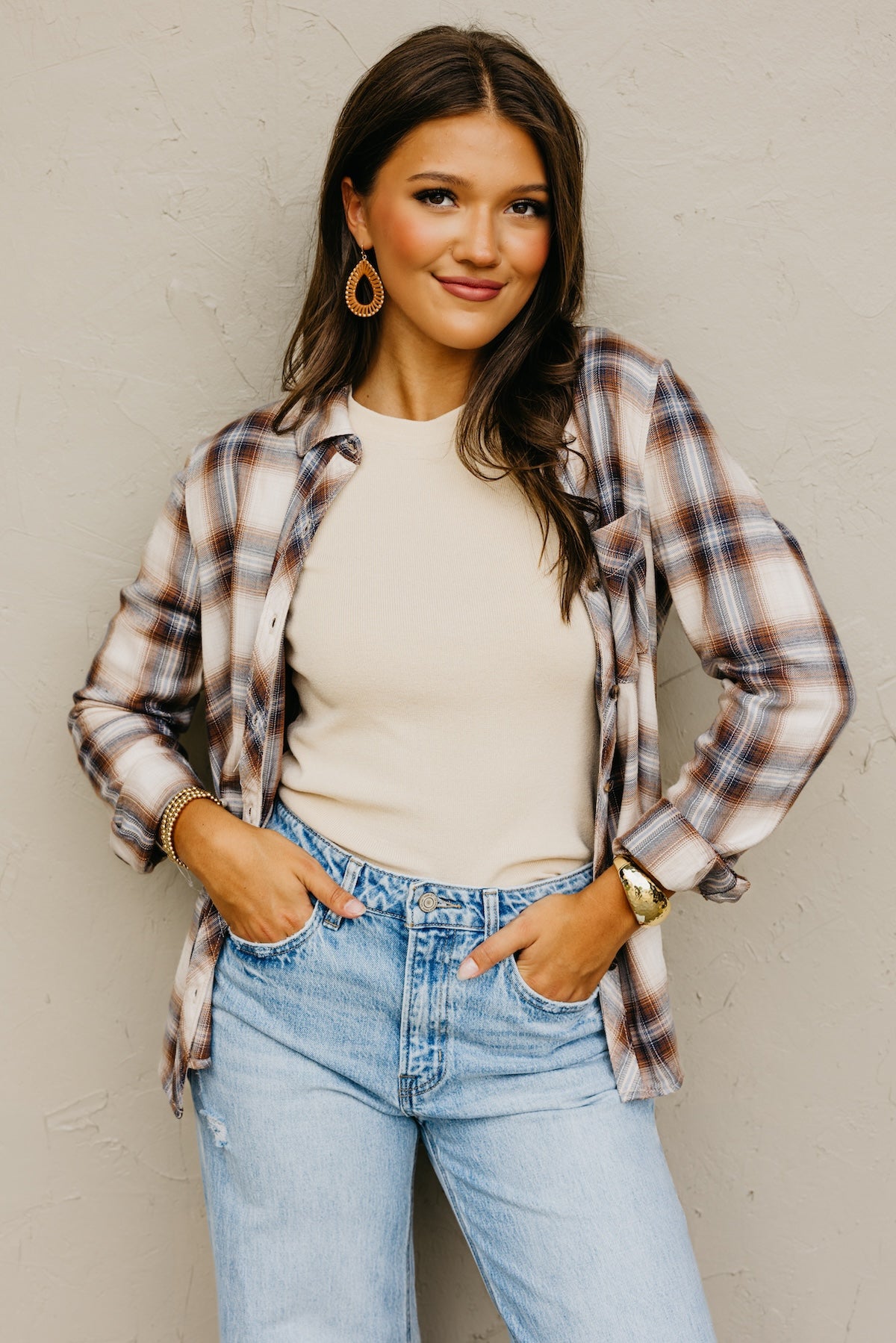 The Laurel Plaid Flannel Shirt