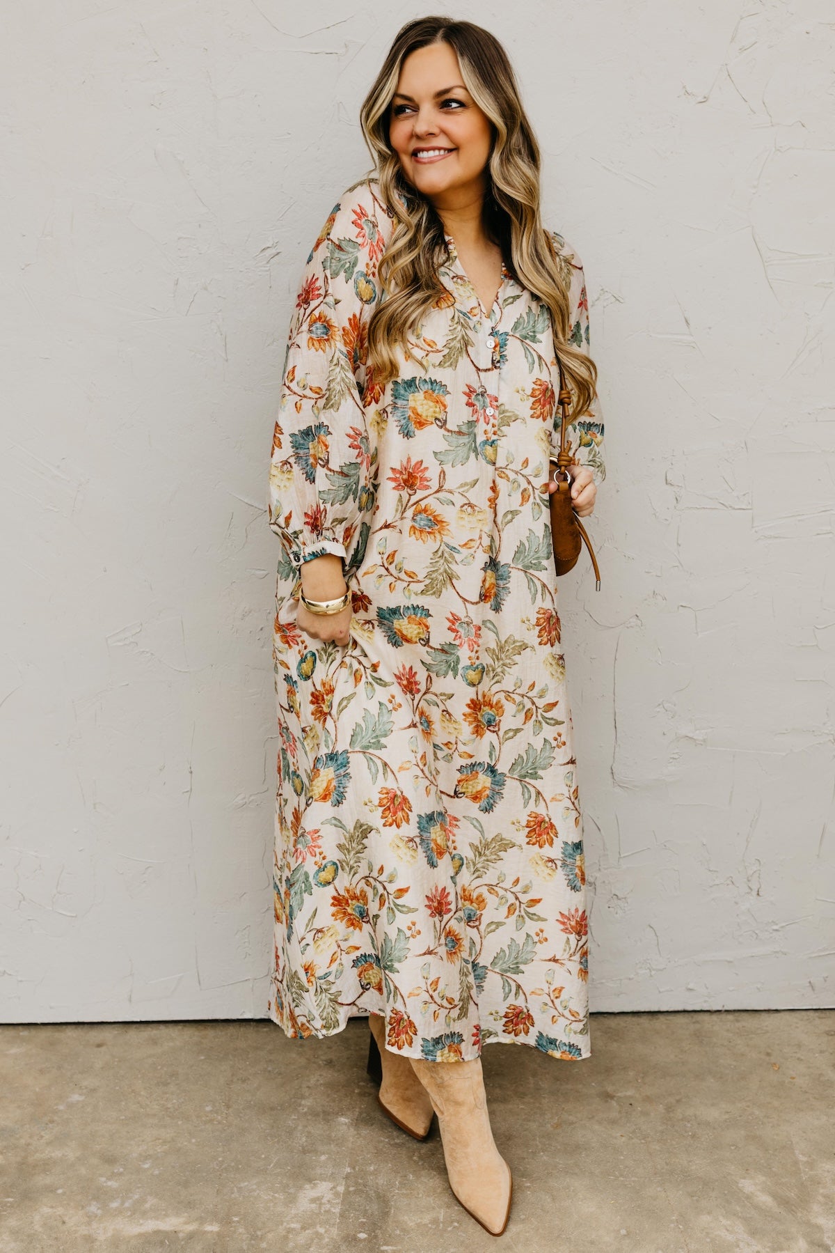 The Lowry Botanical Midi Dress