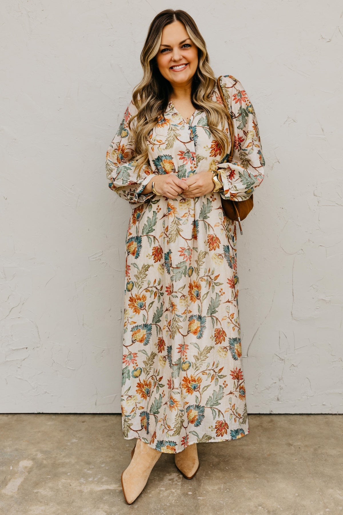 The Lowry Botanical Midi Dress
