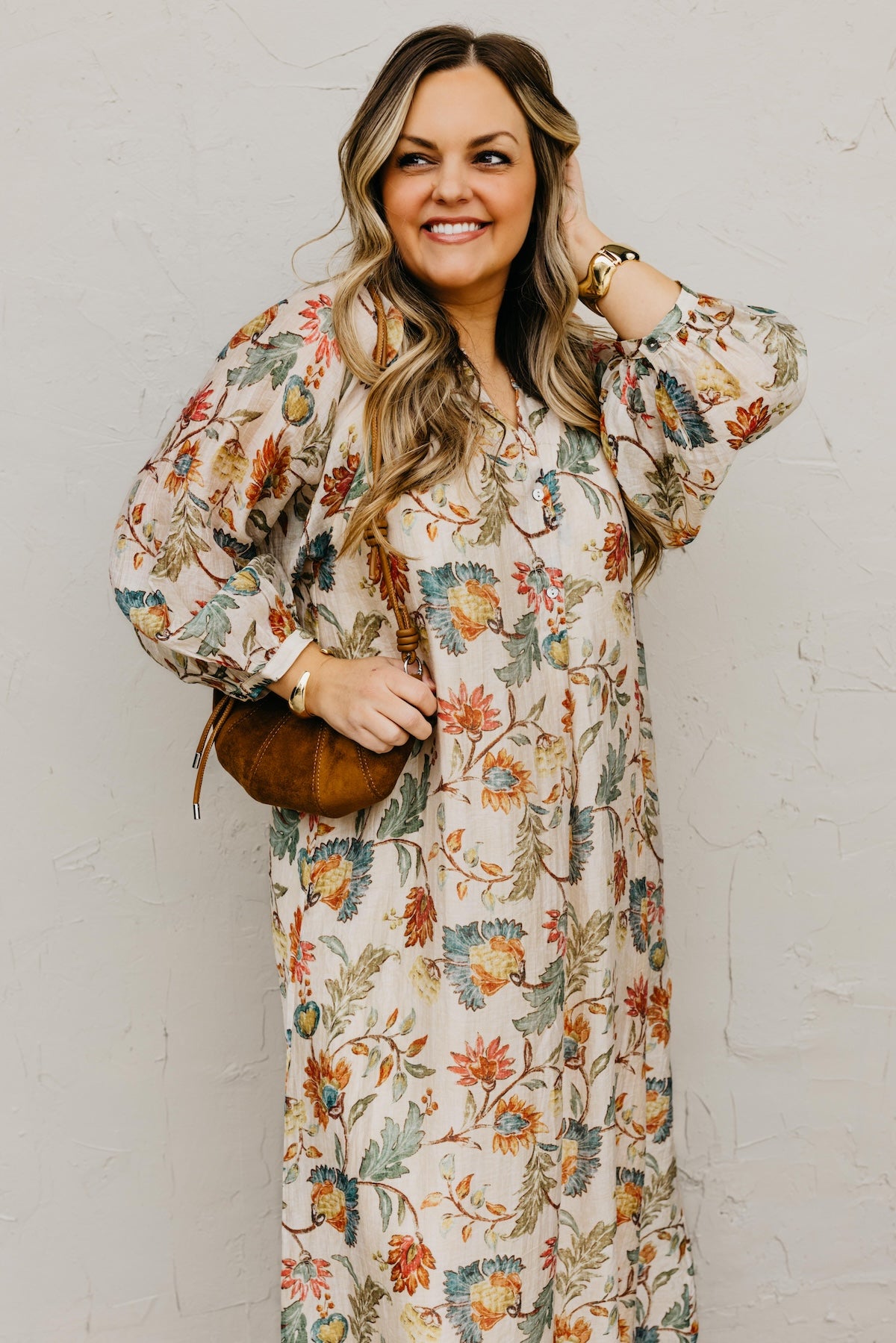 The Lowry Botanical Midi Dress