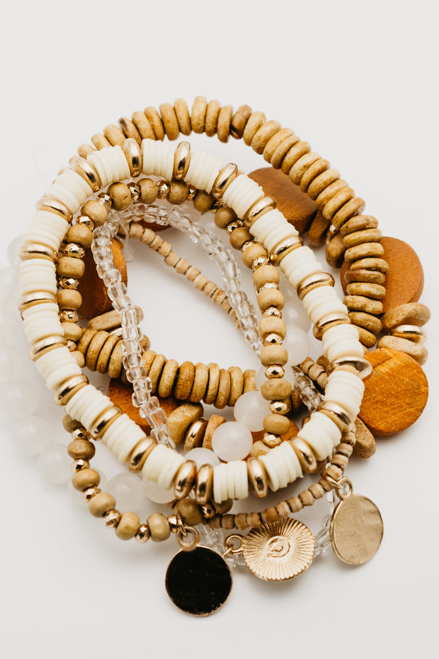 The Lotus 7 Layer Bracelet Set