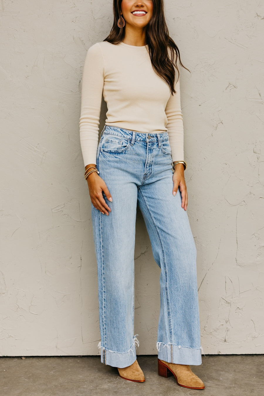 Vervet Denim | The Casey Cuffed Baggy Denim