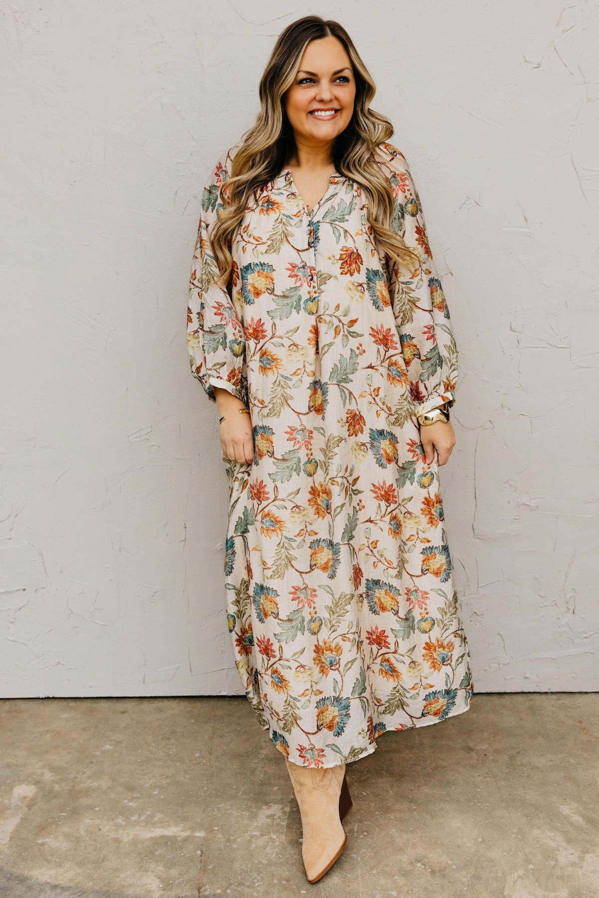 The Lowry Botanical Midi Dress