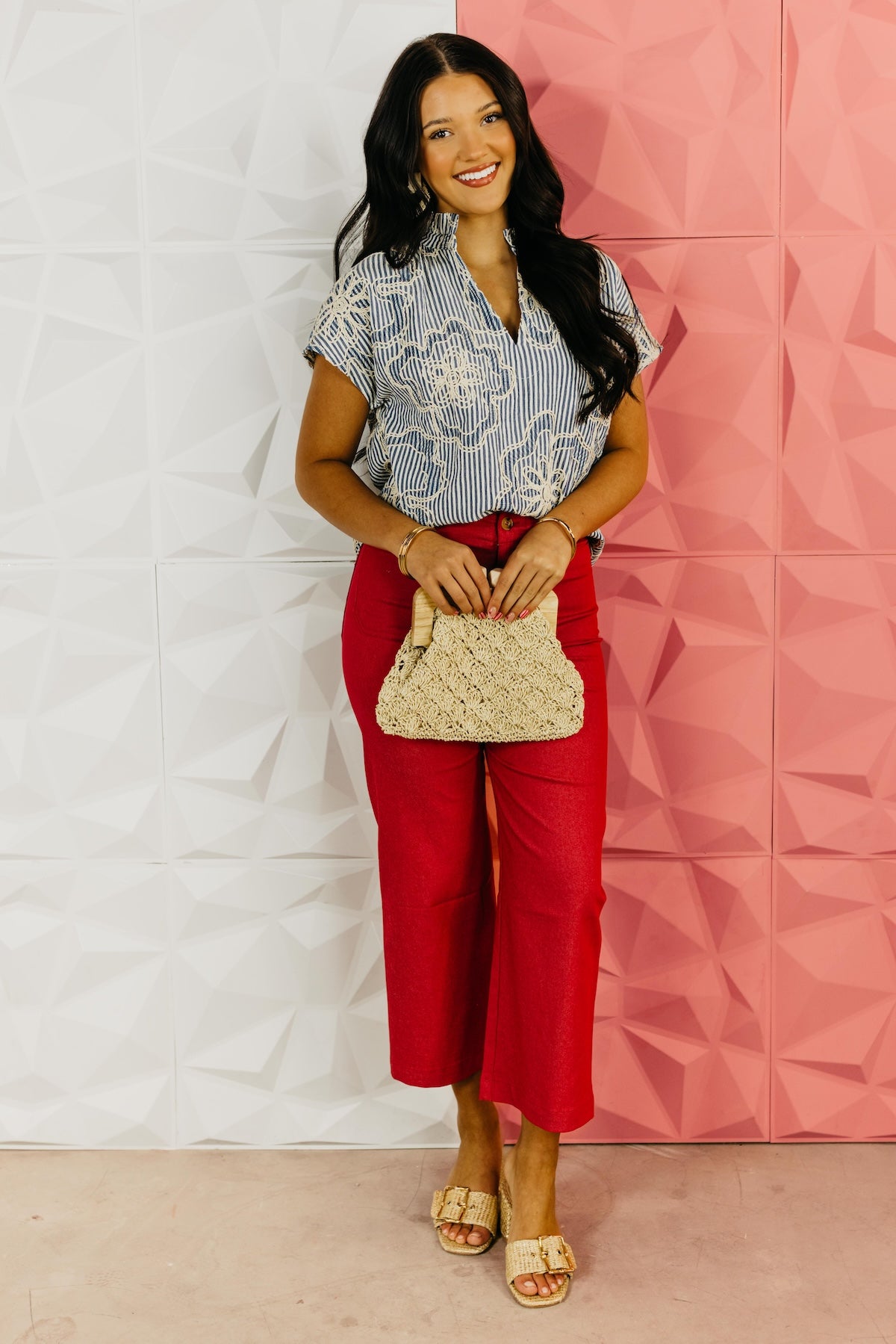 The Isaac Floral Embroidered Top