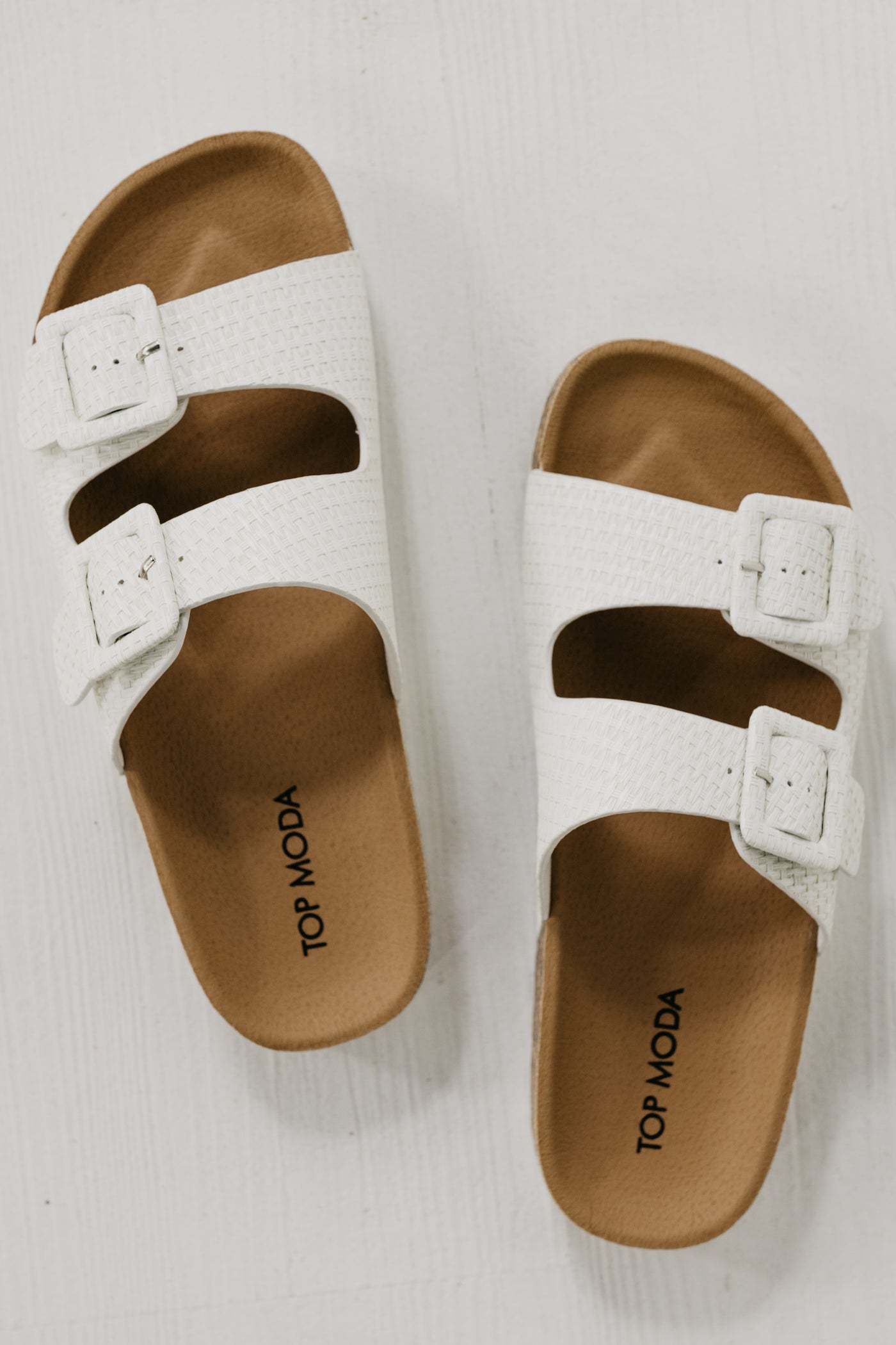 The Amara Raffia Double Strap Sandal