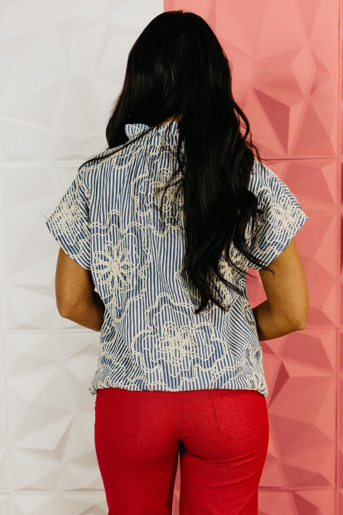 The Isaac Floral Embroidered Top