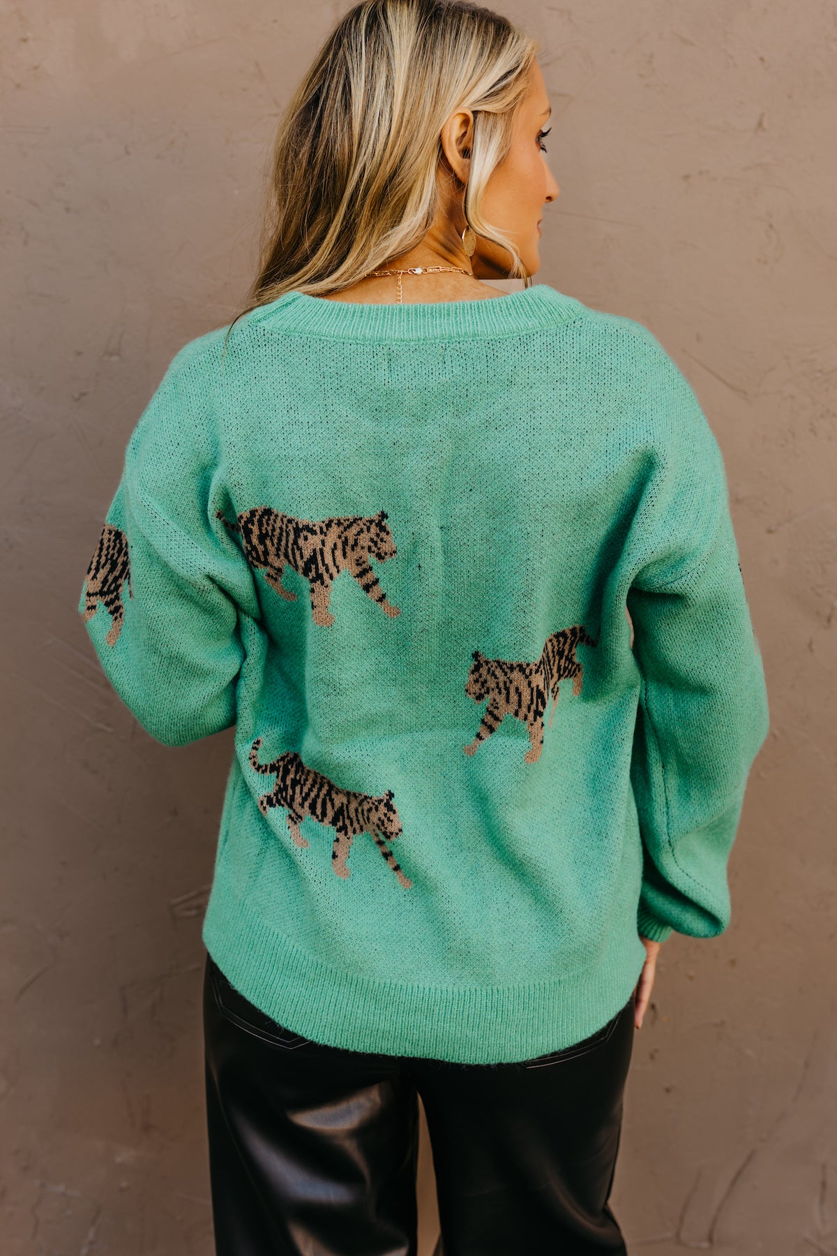 The Merrick Animal Pattern Sweater