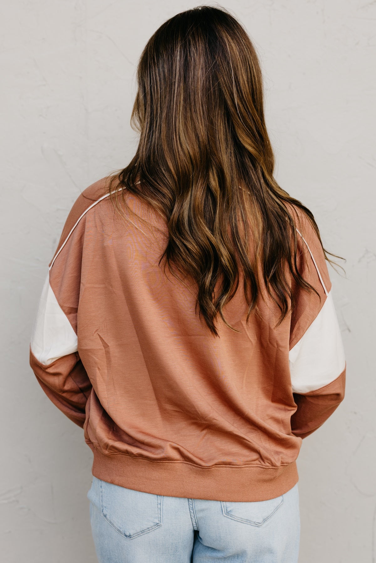 The Kora Quarter Zip Knit Pullover