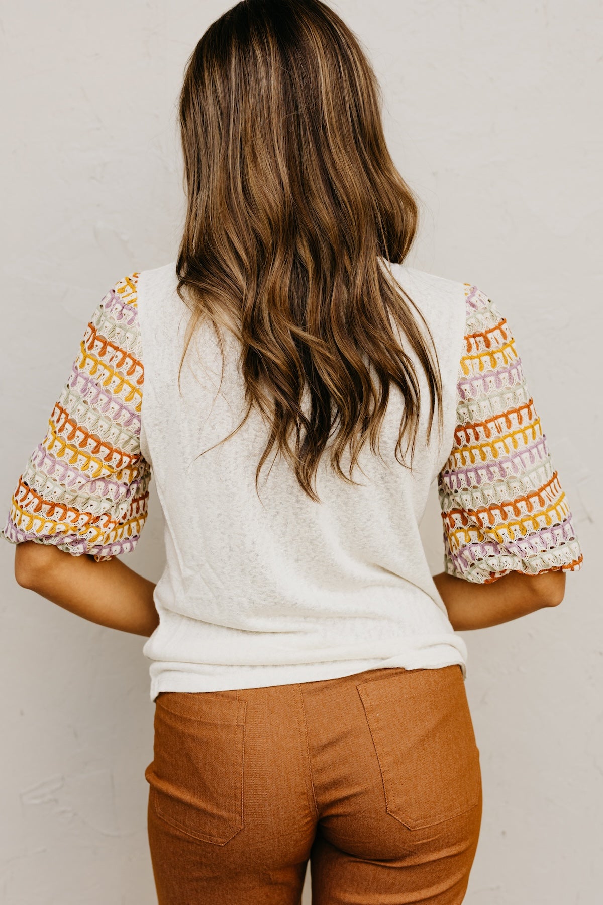The Brixton Puff Sleeve Knit Top