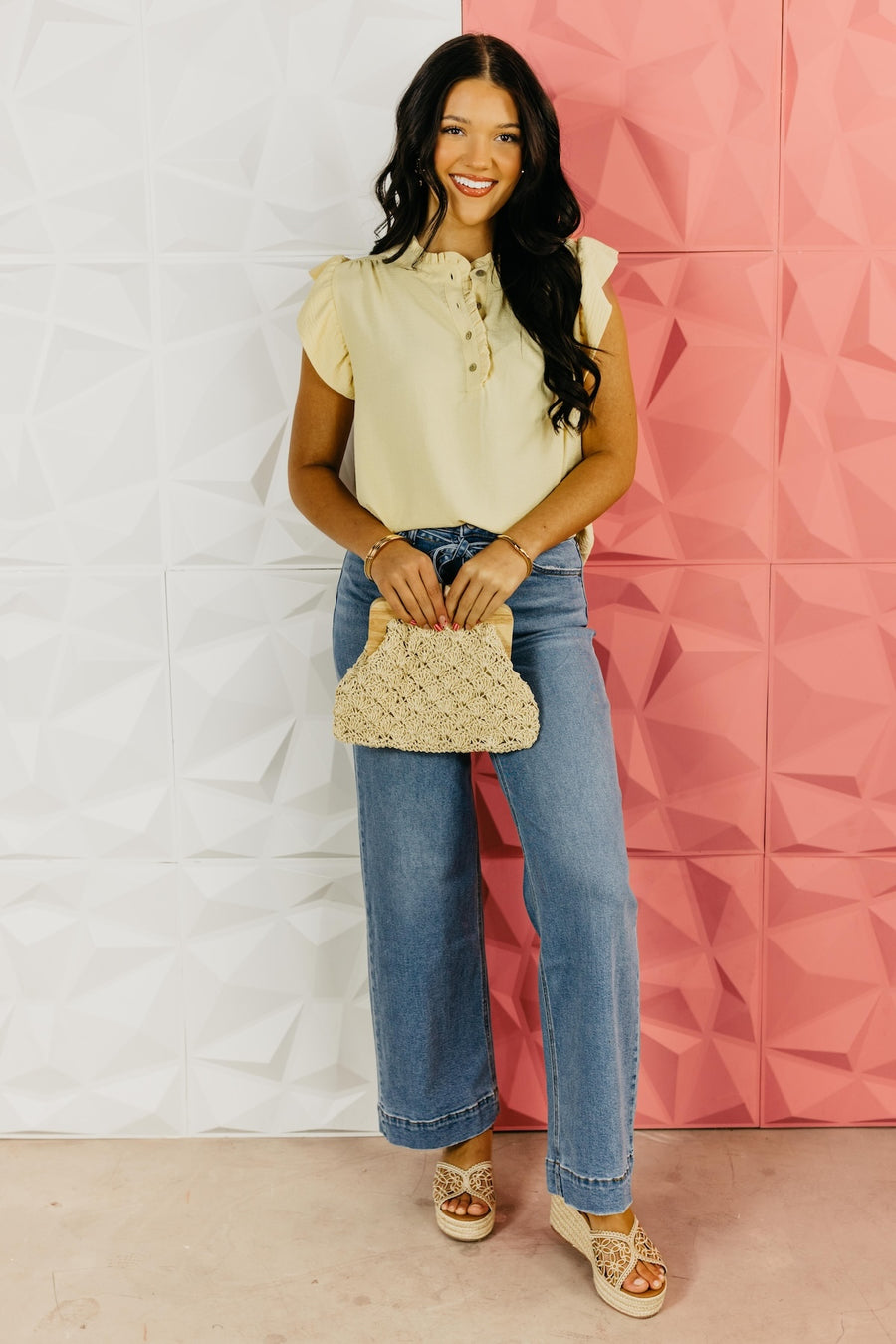 The Lee Ruffle Blouse